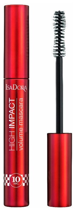 IsaDora Тушь для ресниц 10 Sec High Impact Volume Mascara, 30 Black Speed