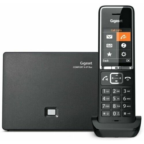 Телефон DECT Gigaset Comfort 550A RUS S30852-H3021-S304 черный автоответчик