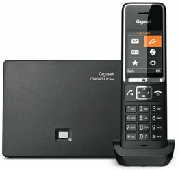 Телефон DECT Gigaset Comfort 550A RUS S30852-H3021-S304 черный автоответчик