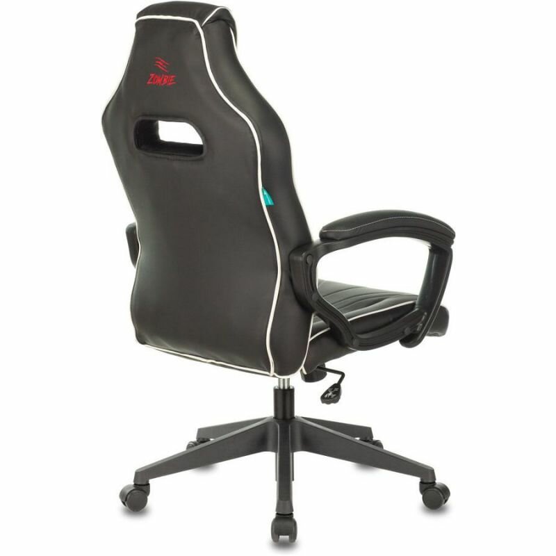Компьютерное кресло Zombie VIKING Z3 игровое, обивка: искусственная кожа, цвет: черный/синий - фотография № 3