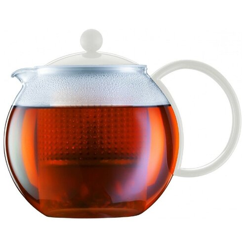 фото Bodum заварочный чайник assam 1 л, хром