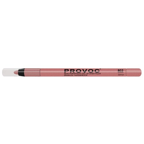 Provoc гелевая подводка в карандаше для губ Semi-Permanent Gel Lip Liner, 802 zalmon