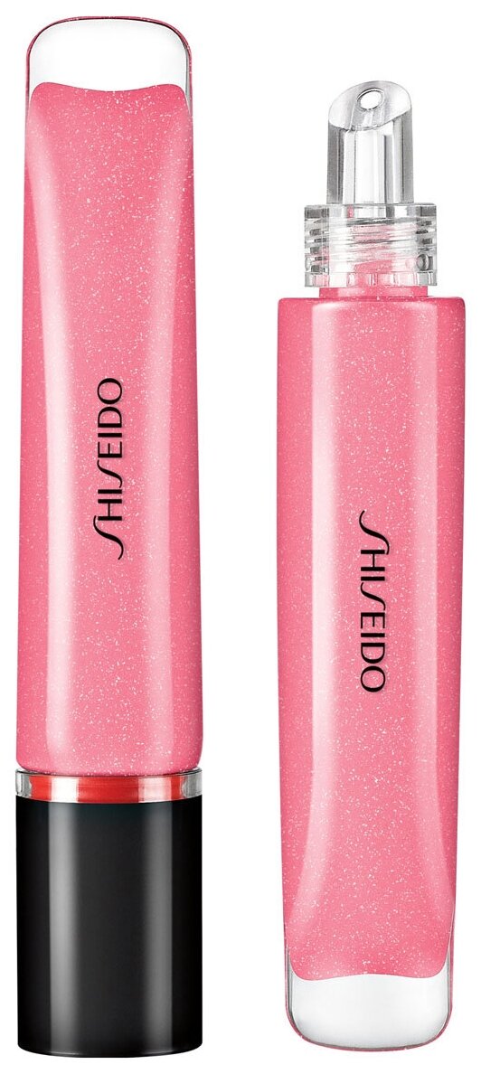 Shiseido Блеск для губ Shimmer Gel Gloss, 04 BARA PINK, 9 мл.