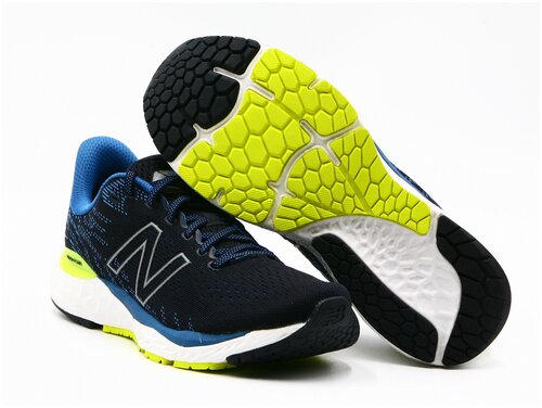 Кроссовки New Balance Fresh Foam 880, полнота D, размер 10 US, синий, голубой