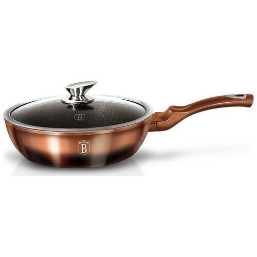 фото Сковорода berlinger haus rosegold noir вн-1896 metallic line 24 см