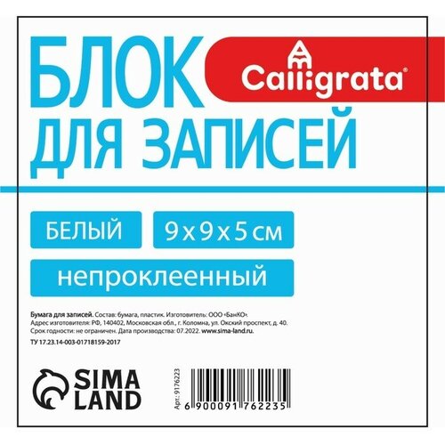 Блок бумаги для записей, 9х9х5, белый, 65 г/м2, белизна 92%, в пластиковом прозрачном боксе блок бумаги для записей 9х9х5 белый 65 г м2 белизна 92% в пластиковом прозрачном боксе