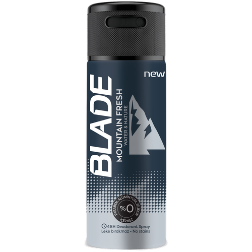 Дезодорант-спрей BLADE Mountain Fresh, 150 мл