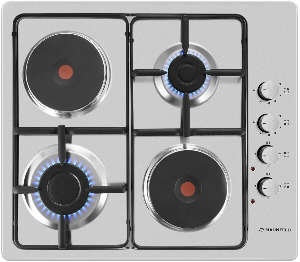 Газовая варочная панель Maunfeld EEHS645ES/KG