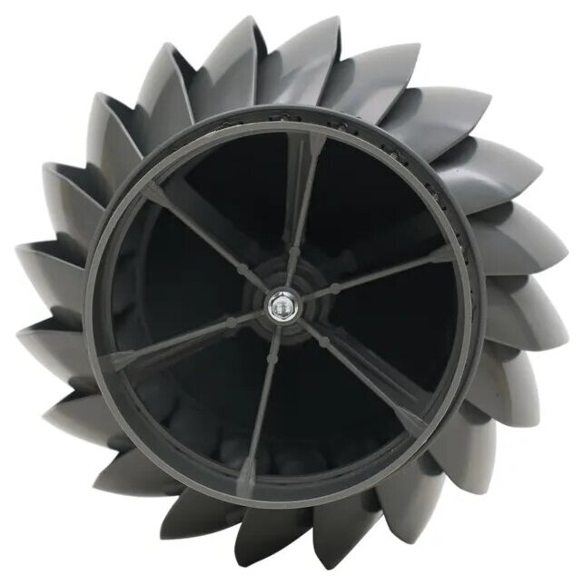 GERVENT, Нанодефлектор, Ротационная вентиляционная турбина 160, серый - фотография № 4