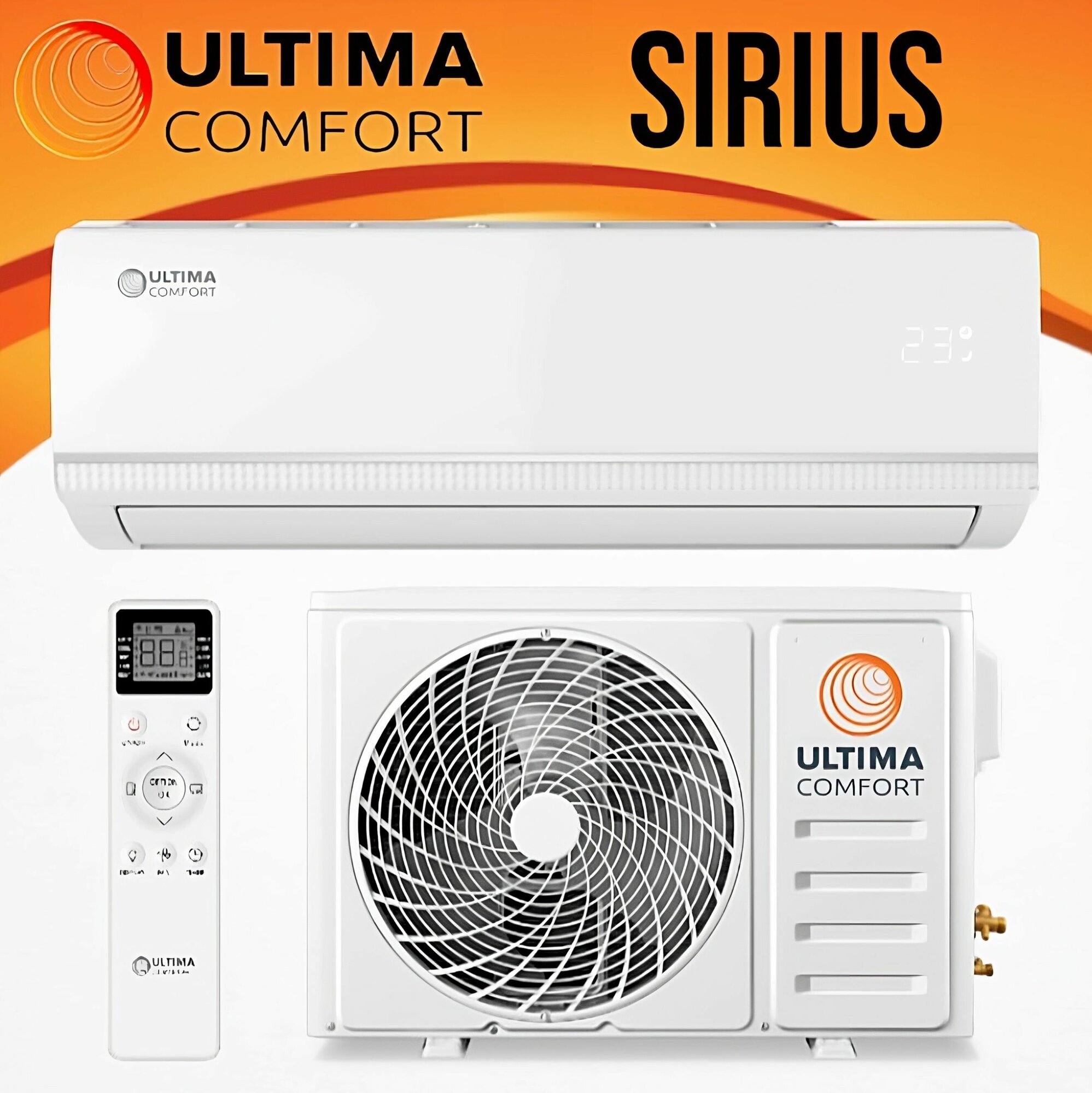 Сплит-система Ultima Comfort Sirius SIR-09PN - фотография № 3