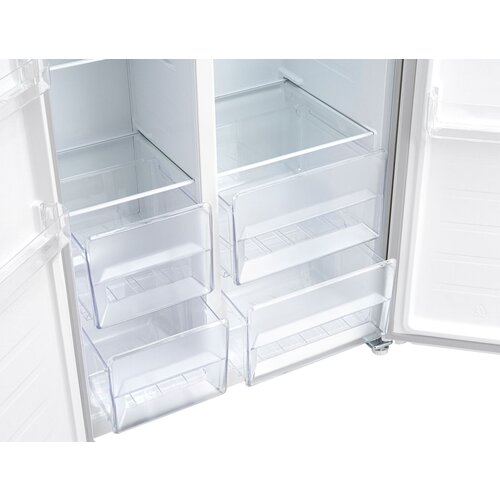 Холодильник Weissgauff WSBS 509 NFBX Inverter черный двухкамерный 8719000₽