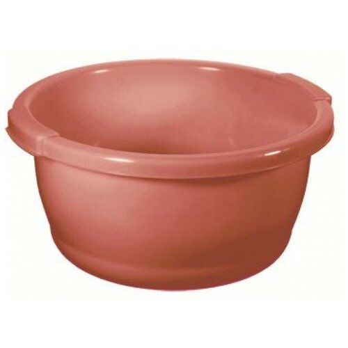 Таз круглый пищевой Restola 432105921 16 л, коричневый