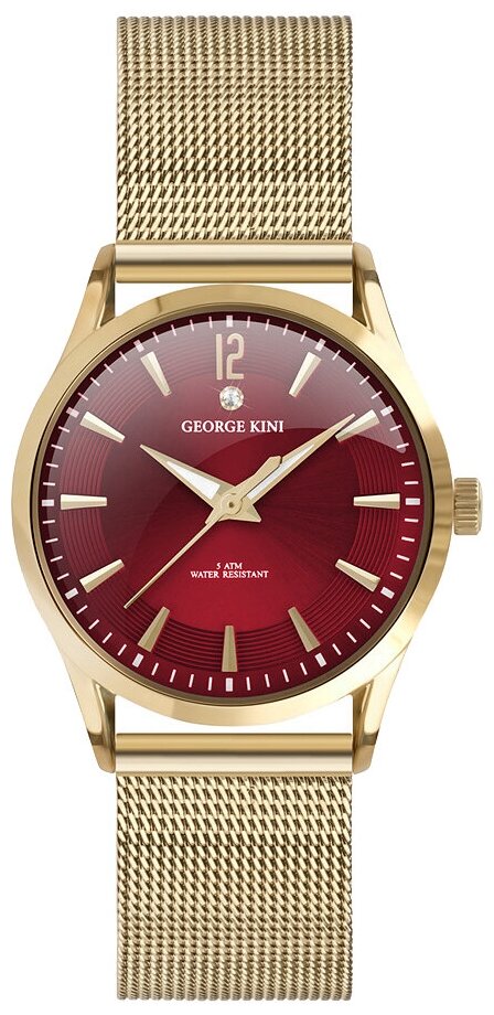 Наручные часы GEORGE KINI Classic, красный
