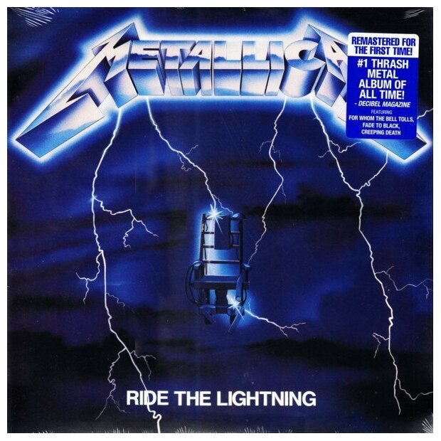 Metallica - Ride The Lightning/ Vinyl, 12" [LP/Printed Inner Sleeve/Insert and Download Code Card](Remastered, Reissue 2016)