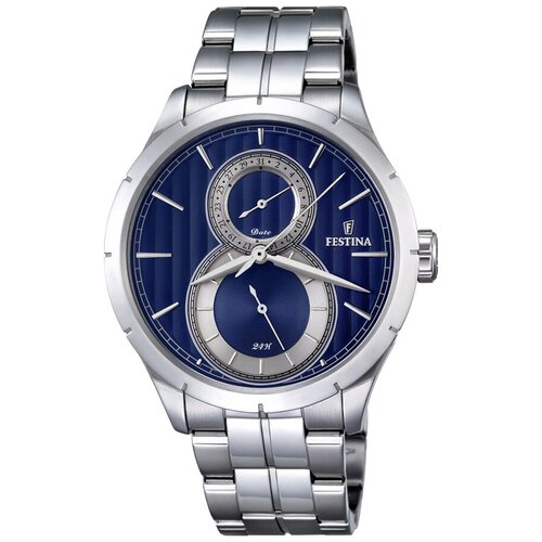 Наручные часы FESTINA Retro, серебряный наручные часы festina мужские наручные часы festina f20012 3 серебряный синий