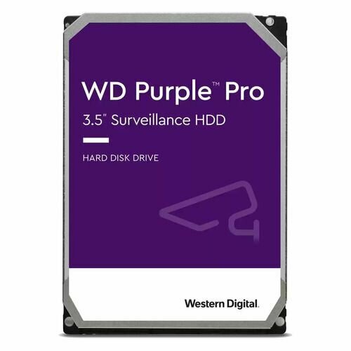 Жесткий диск WD Purple Pro WD121PURP, 12ТБ, HDD, SATA III, 3.5