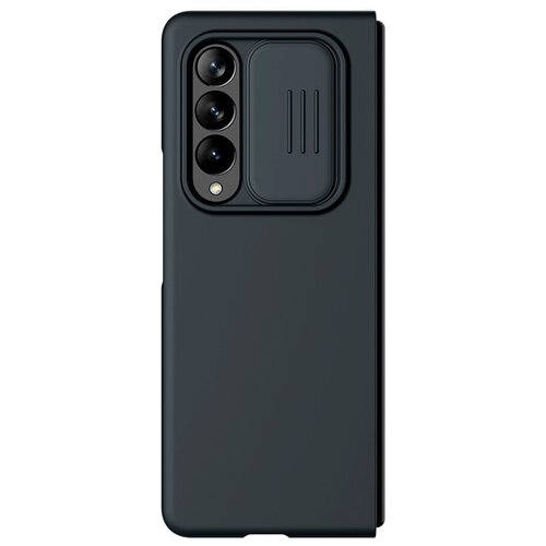 Чехол для телефона Samsung Galaxy Z Fold 3 Nillkin CamShield Silky Silicone Case elegant black силиконовый с защитой камеры