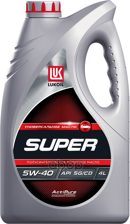 LUKOIL Масло Лукойл 5W40 Супер Sg/Cd П/С 4Л 19442