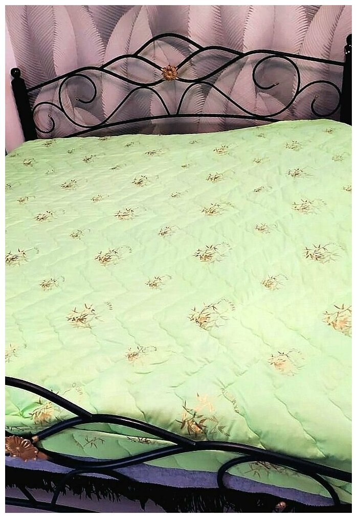 Одеяло Асика 2 - спальный 175x210 см, наполнитель Бамбук всесезон / демисезон - фотография № 6