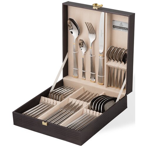 фото Набор столовых приборов solingen на 6 персон, 24 предмета, модель "bellevue" picard & wielputz