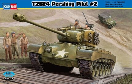 82427 Hobby Boss Американский танк T26E4 Pershing Pilot #2 Масштаб 1/35