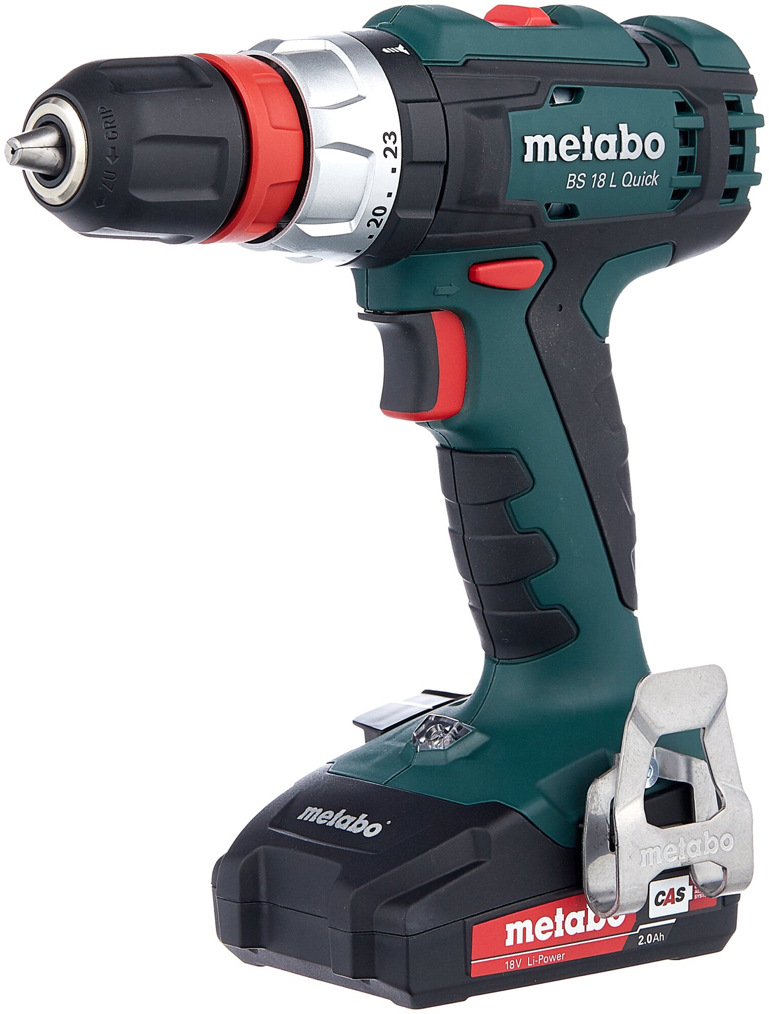 Аккумул.винтоверт Metabo BS 18 L Quick 2х2Ач. 602320500