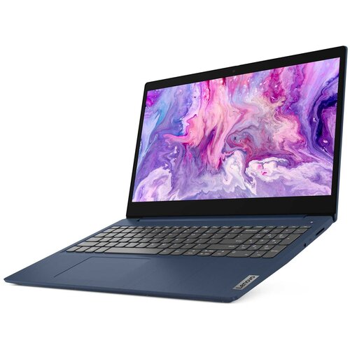 Ноутбук 156 IPS FHD Lenovo IdeaPad 3 blue Core i3 10110U8Gb256Gb SSDnoDVDVGA intno OS 81WB011QRK 4214900₽