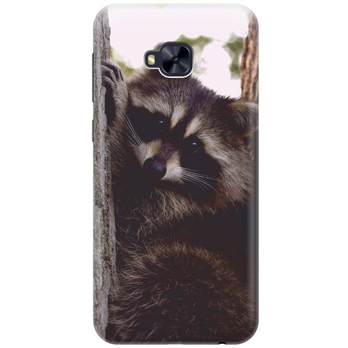 фото Cиликоновый чехол на asus zenfone 4 selfie pro (zd552kl) / асус зенфон 4 селфи про с принтом "енотик" gosso