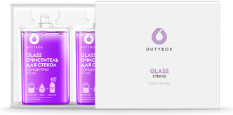 Жидкость DUTYBOX Glass для стекол, 2 шт. в пенале