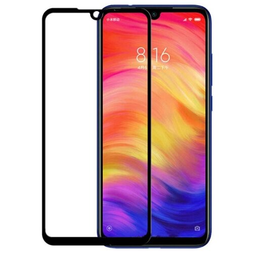 Защитное стекло для Xiaomi Redmi 7 full glue 3d black