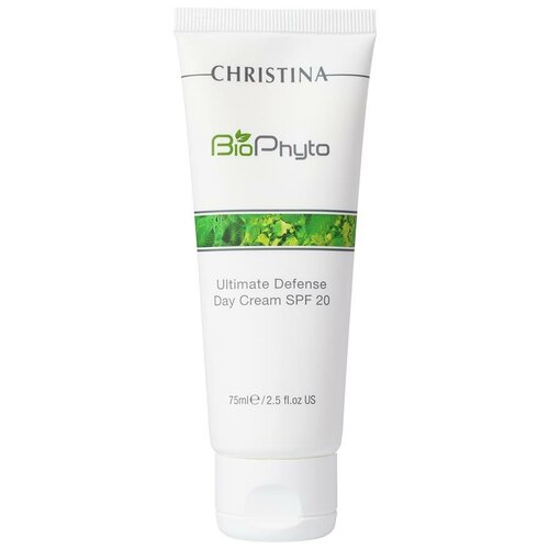 Christina Bio Phyto Ultimate Defense Day Cream SPF 20 Дневной крем для лица Абсолютная защита, 75 мл дневной крем аболютная защита christina bio phyto ultimate defense day cream spf20 75мл