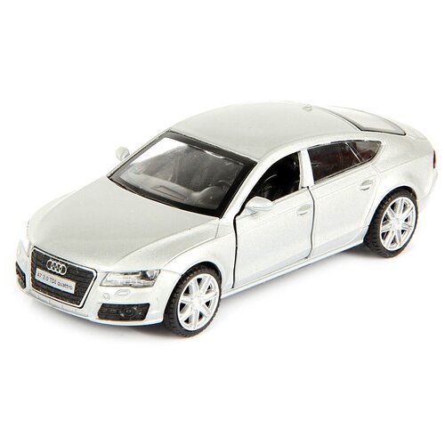 Hoffmann Audi A7 (58003) 1:43, 11.5 см, серебристый