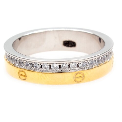 фото The jeweller кольцо из серебра с фианитами rс05324z, размер 18.5