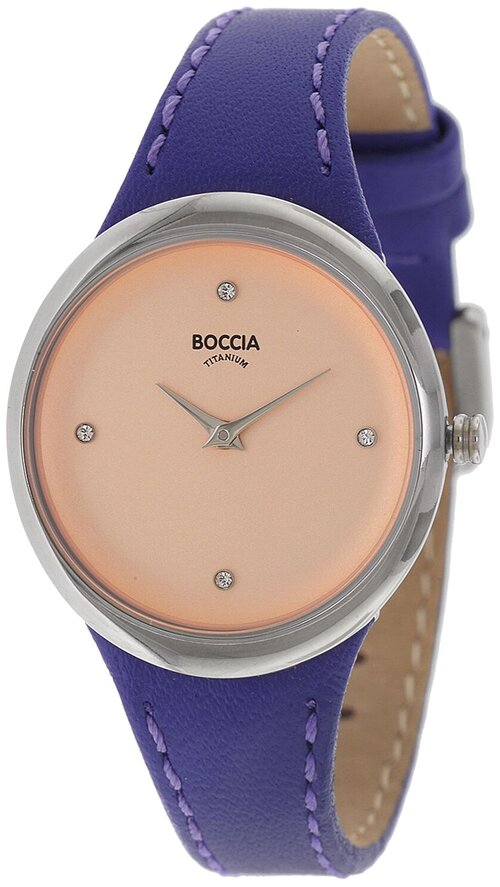 Наручные часы BOCCIA Circle-Oval, серебряный