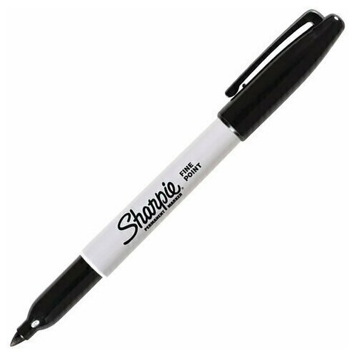 Маркер перманентный черный SHARPIE 