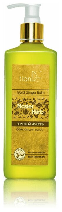 TianDe бальзам для волос Master Herb Золотой имбирь, 300 мл