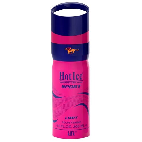 Hot Ice Женский Sport Limit Pour Femme Дезодорант-спрей (spray) 200мл