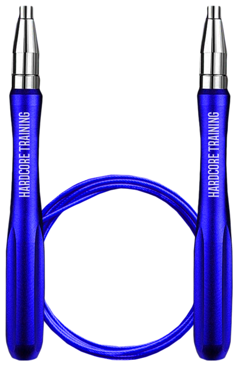 Скоростная скакалка Hardcore Training Deluxe Adjustable Speed Rope Blue