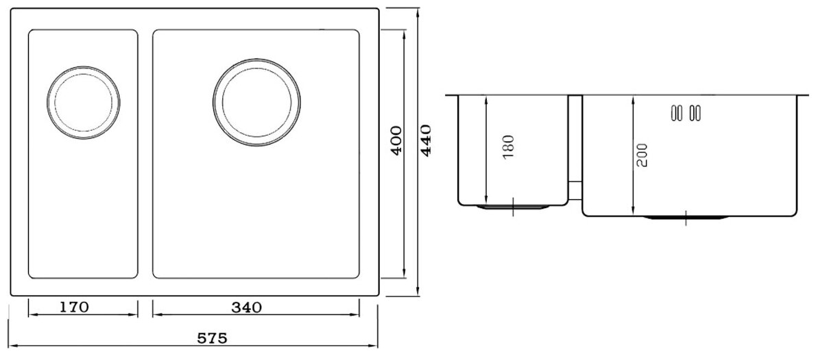 Мойка Seaman Eco Marino SME-575DL Amethyst - фотография № 2