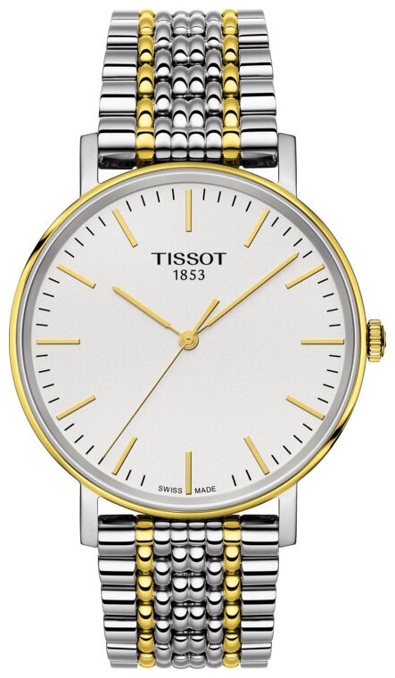 Наручные часы TISSOT T-Classic, серебряный, белый