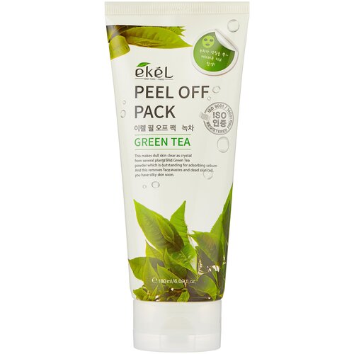 EKEL Peel off pack Green Tea Маска-пленка с экстрактом зеленого чая