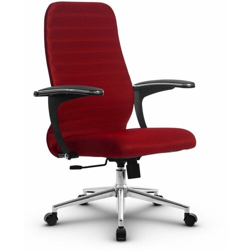 Компьютерное офисное кресло mетта SU-СU160-10, СН3, Красное