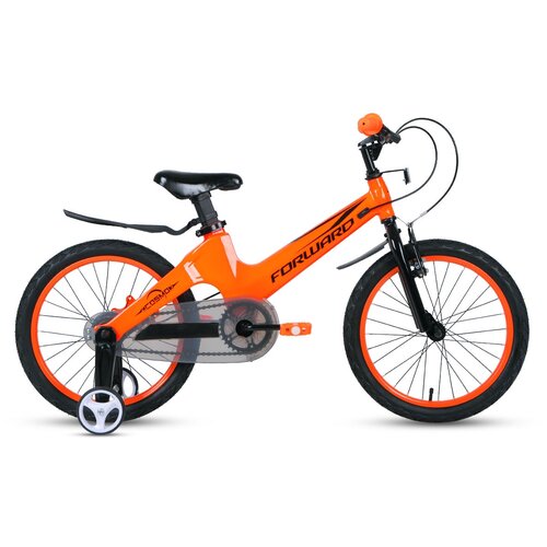 Велосипед FORWARD Cosmo 18 2.0 (2021) оранжевый (требует финальной сборки)