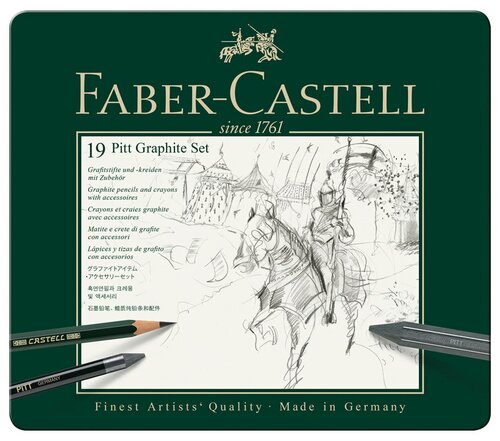 Faber-Castell Набор карандашей Pitt Graphite, 112973 19 шт.