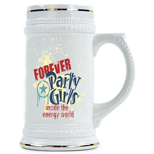 фото Пивная кружка forever party girls , тусовщицы навсегда drabs