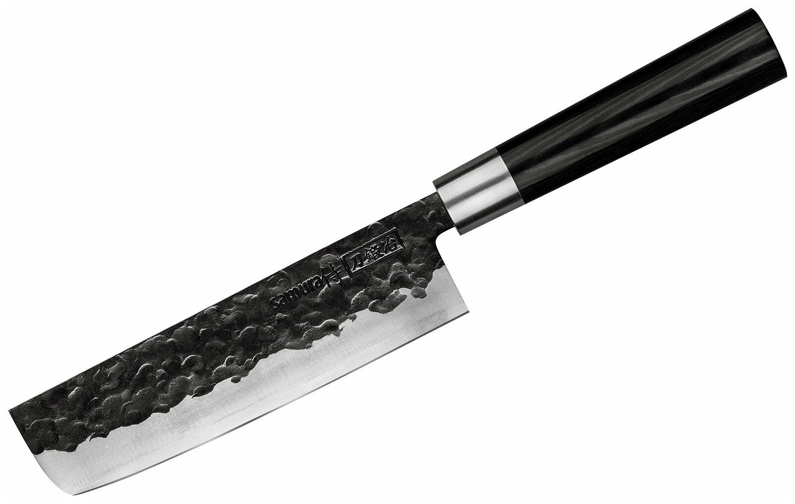 Нож кухонный Samura BLACKSMITH, накири (SBL-0043) - фотография № 1