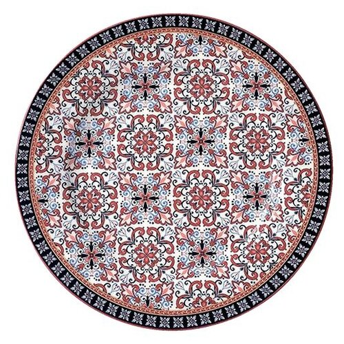 фото Коралл тарелка десертная mauritania 19 см разноцветный