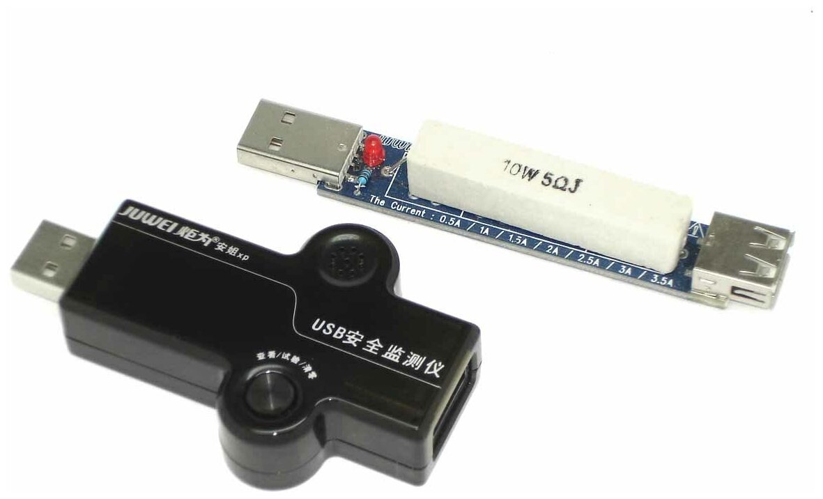 Juwel J7-d USB-тестер для внешних аккумуляторов 5V-74V 0-51A