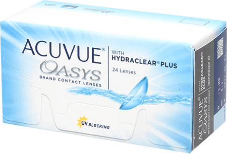 Контактные линзы Acuvue OASYS with Hydraclear Plus, 24 шт., R 8,4, D -0,75