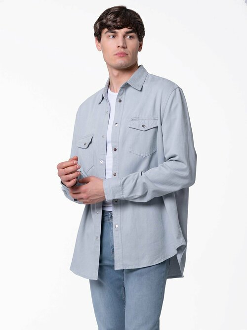 Рубашка Velocity, размер XL, серый